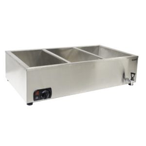 BAIN MARIE TABLE TOP - 3 DIVISION - BMA0003