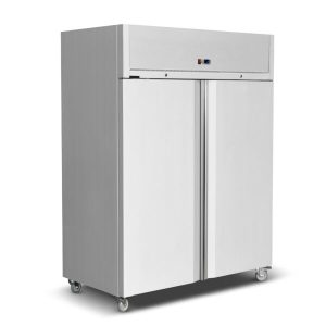 SALVADORE COMMERCIAL KITCHEN REFRIGERATOR – DOUBLE DOOR – S/STEEL - CKR1480-R02
