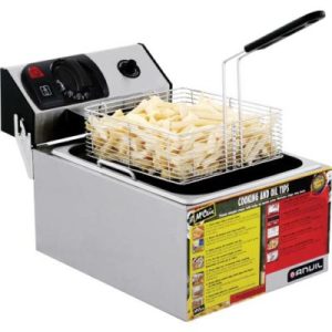 FISH FRYER ANVIL - FROZEN CHIP McCAINS - SINGLE - ELEC 1X 5LT - FFA5001