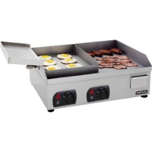 FLAT TOP GRILL ANVIL - EGG & BACON - 600MM - ELEC - FTA1600
