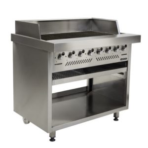 GAS GRILLER ANVIL - 8 BURNER RADIANT - FREE STANDING - GGA4006