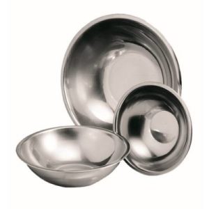 MIXING BOWL S/STEEL ROUND - 220MM (1.9LT) - MBS0220