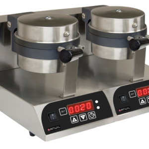 WAFFLE BAKER ANVIL - 2 PLATE - BELGIAN - WBA1002