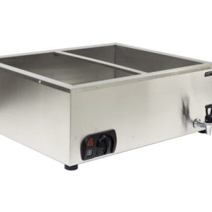 BAIN MARIE TABLE TOP - 2 DIVISION - BMA1002