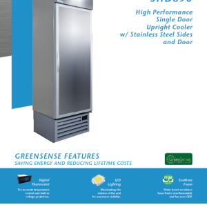 STAYCOLD SHD690 SINGLE HINGED DOOR COOLER - 004150