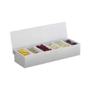 BAR CADDY CONDIMENT HOLDER S/STEEL - BCD2006