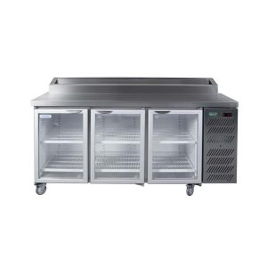 STAYCOLD HDU1800-PHC GLASS DOOR UNDERBAR W/PIZZA TOP - 002813