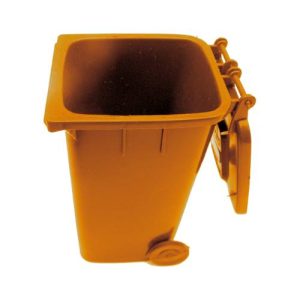 MOBILE REFUSE BIN 240LT (ORANGE) PAPER  IBP3240