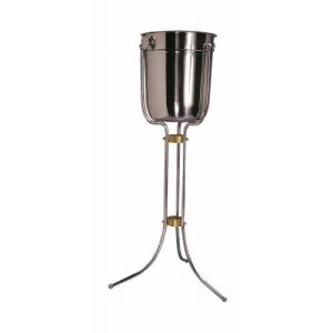 ICE BUCKET STAND -CHROME PLATED - FLOOR STANDING 715MM - IBS0002