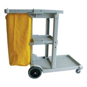 JANITOR TROLLEY PLASTIC 1140 X 510 X 980MM JTP0001