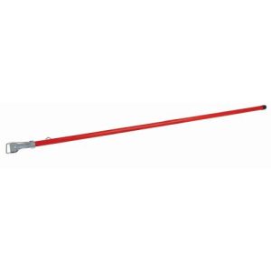 MOPHOLDER – PVC/WOOD HANDLE ONLY RED 1550MM MHW0500