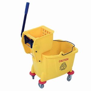 PLASTIC BUCKET & WRINGER – (YELLOW) 36 LT PBW0001