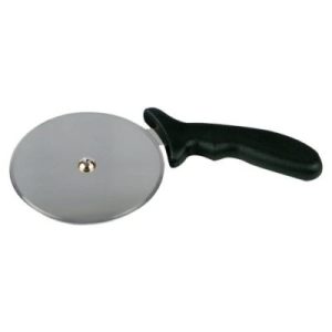 PIZZA CUTTER (BLACK) PLASTIC HANDLE - 100MM - PCT1100