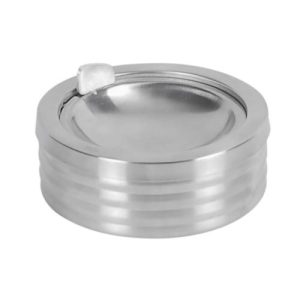 S/STEEL WIND PROOF ASHTRAY - SAS1001