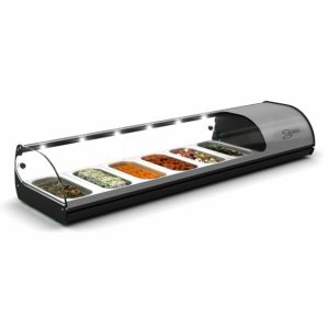 COLD FOOD BAR - SALVADORE 6 INSERT - SILVER - SDF5006