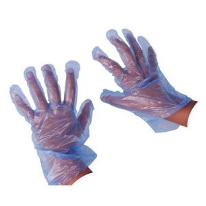 DISPOSABLE DELI GLOVES – BLUE – PACK OF 100 UDG0002