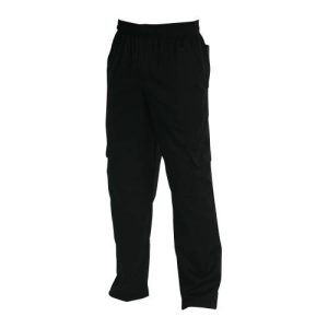 CHEFS UNIFORM – CARGO’S BLACK – X SMALL UNI2030