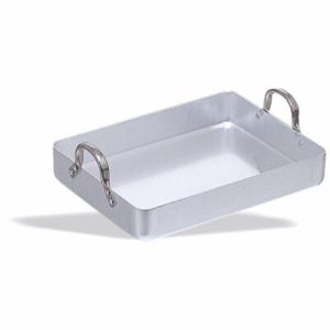 ROASTING PAN ALUMINIUM - 400MM X 300MM (FIXED HANDLES) - RPA0400