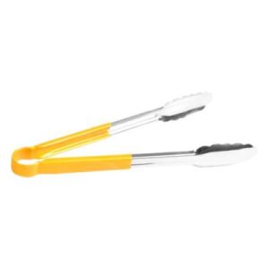 COLOURED UTILITY TONGS (YELLOW) - 300MM - TCU5300