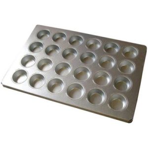 BAKING TRAY ALUSTEEL - REGULAR MUFFIN 24 CUP 600MM X 400MM - BTA0032