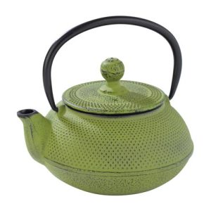 CAST IRON TEA POT [NIPON] - GREEN 600ML - CTP0600
