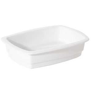 PRIMA FORTIS WHITE LASAGNE DISH 40CL - DA-009