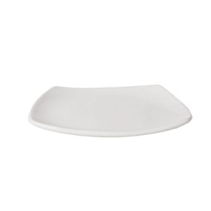 PRIMA FORTIS WHITE SQUARE PLATE 18CM - DA-1016