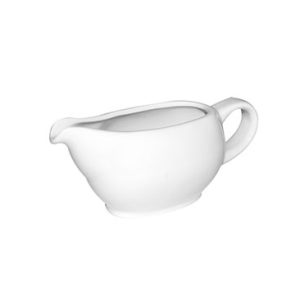 PRIMA FORTIS WHITE HANDLED SAUCE DISH 15CL - DA-1071