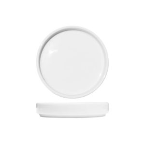 STUDIO FORTIS WHITE FLAT BOWL 11CM - DA-1075