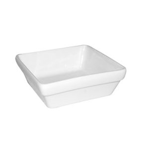 PRIMA FORTIS WHITE STACKING SQUARE SERVER 10CM X 10CM - DA-1084
