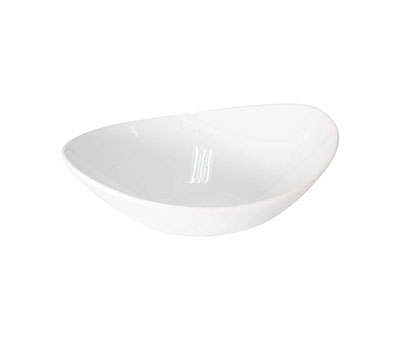 PRIMA FORTIS WHITE OVAL BOWL 18CM - DA-1086