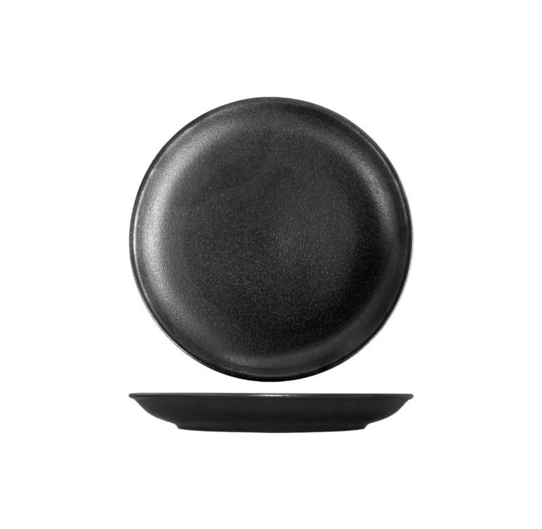 TEMPEST FORTIS BLACK COUPE PLATE 26CM - DA-1101