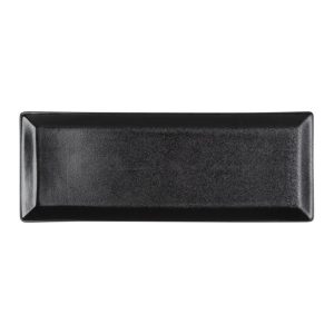 TEMPEST FORTIS BLACK CANAPE TRAY 31CM - DA-1118