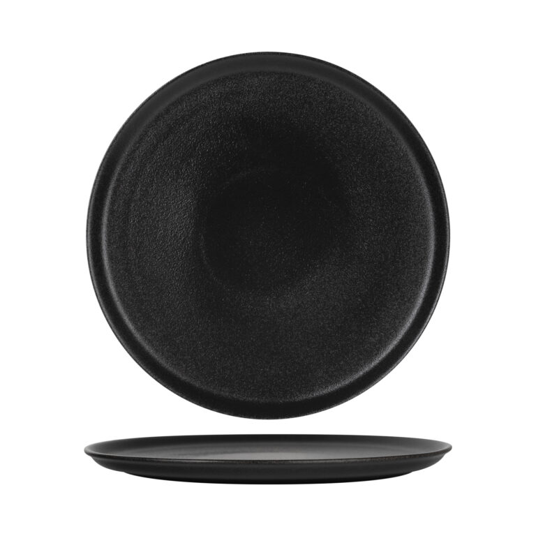TEMPEST FORTIS BLACK PIZZA PLATE 31CM - DA-1123