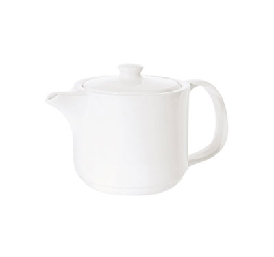 PRIMA FORTIS WHITE TEA POT LID ONLY 50CL - DA-228L