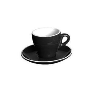 ITALIA FORTIS BLACK CAPPUCCINO CUP 16CL - GS-R808C-B