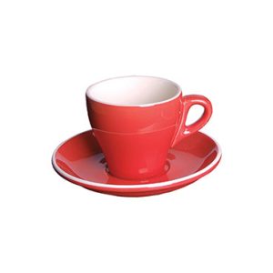 ITALIA FORTIS RED CAPPUCCINO CUP 16CL - GS-R808C-R