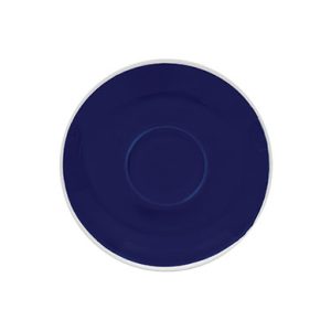 ITALIA FORTIS BLUE CAPPUCCINO SAUCER 16CM - GS-R813S-BL