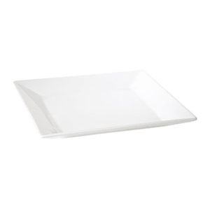ACCENT FORTIS WHITE QUADRILATERAL PLATE 36CM - NG6226B-36