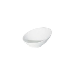 ACCENT FORTIS WHITE SLANT TOP BOWL 18CM - NG7164-18