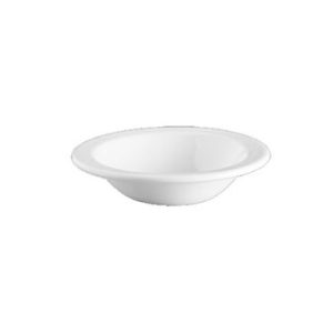 PRIMA FORTIS WHITE NARROW RIMMED DESSERT BOWL 16CM - SP-DA904