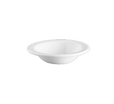 PRIMA FORTIS WHITE NARROW RIMMED DESSERT BOWL 16CM - SP-DA904