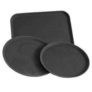 TRAY RECTANGULAR UTILITY (BLACK) 380MM X 510MM - TRN0380