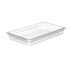 GN FOODPAN 1/1 POLYCARBONATE CLEAR 65MM D - INF4065-C