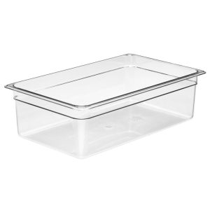 GN FOODPAN 1/1 POLYCARBONATE CLEAR 150MM D - INF4150-C