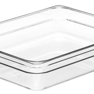 GN FOODPAN 1/2 POLYCARBONATE CLEAR 65MM D - INH4065-C