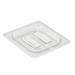 POLYCARBONATE CLEAR LID WITH HANDLE FOR 1/6 PANS - INS4001-C
