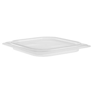 POLYPROPYLENE TRANSLUCENT SNAP ON SEAL COVER FOR 1/6 PANS - INS4004-C