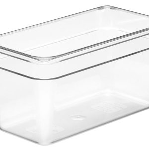 GN FOODPAN 1/3 POLYCARBONATE CLEAR 150MM D - INT5063-C
