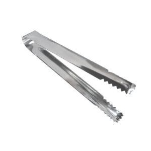 ICE TONGS STAINLESS STEEL - 17.5CM x 2.2CM - ITS0175